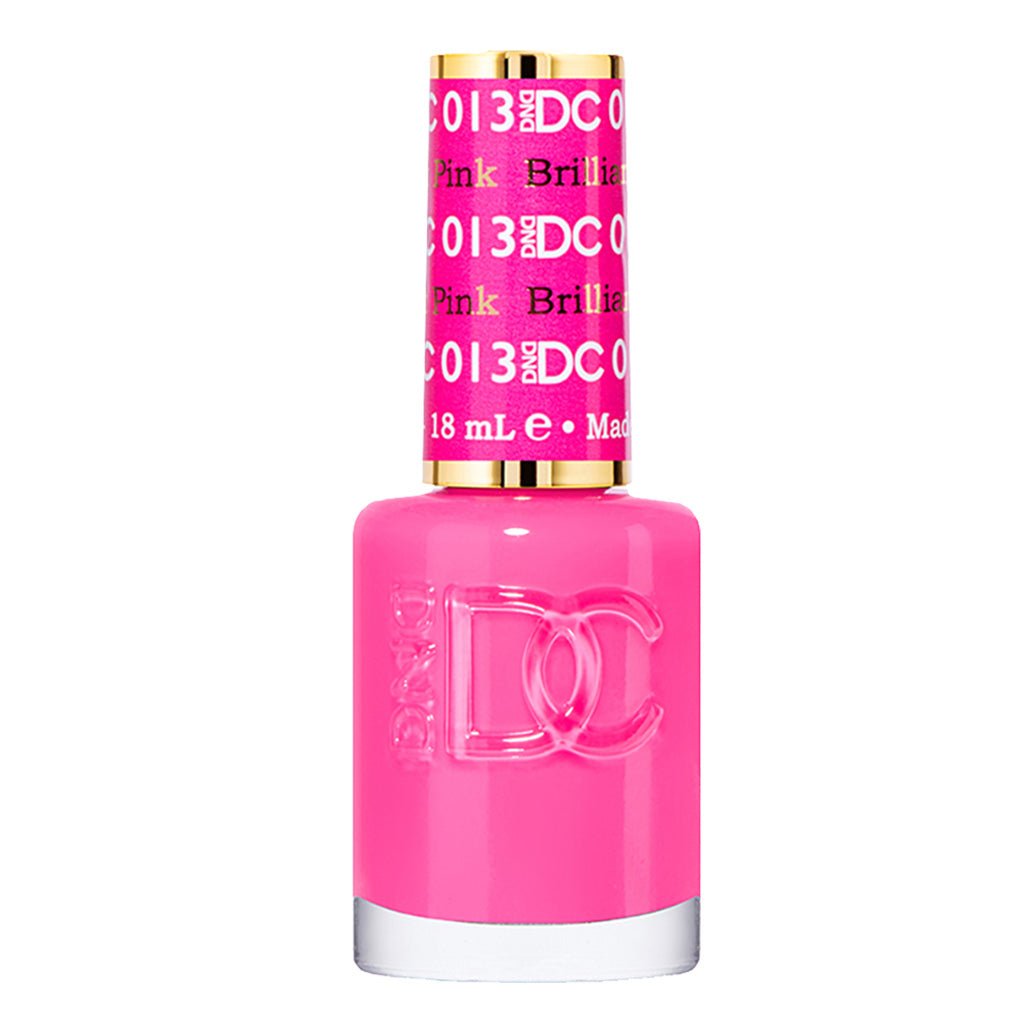 DND DC Gel Polish - 013 Brilliant Pink - DTK Nail Supply