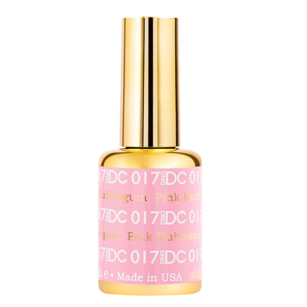 DND DC Gel Polish - 017 Pink Bubblegum - DTK Nail Supply