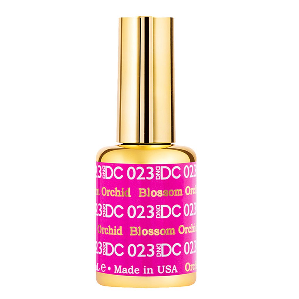 DND DC Gel Polish - 023 Blossom Orchid - DTK Nail Supply