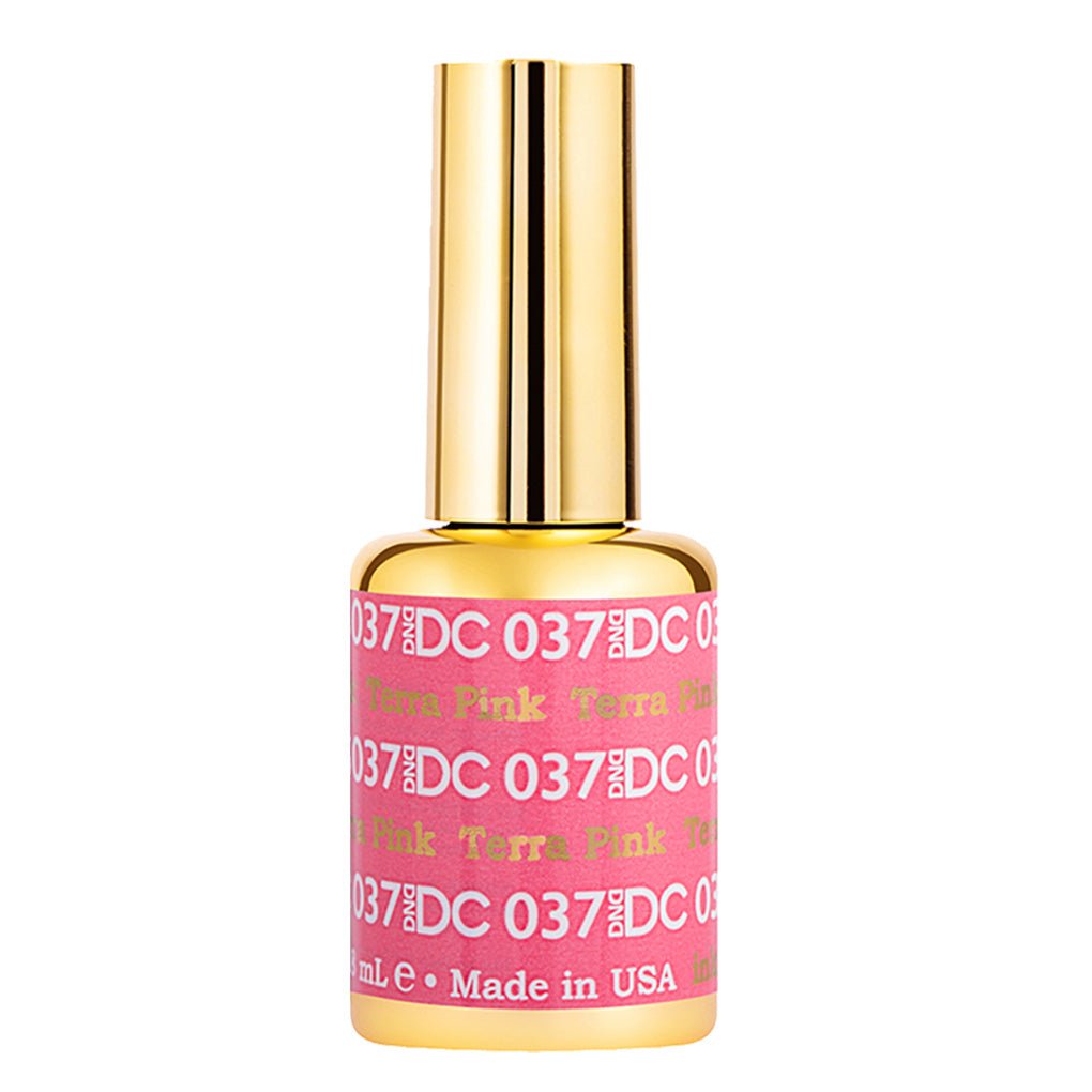 DND DC Gel Polish - 037 Terr Pink - DTK Nail Supply