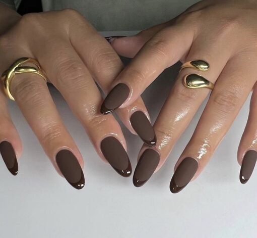 DND DC Gel Polish - 053 Spiced Brown - DTK Nail Supply