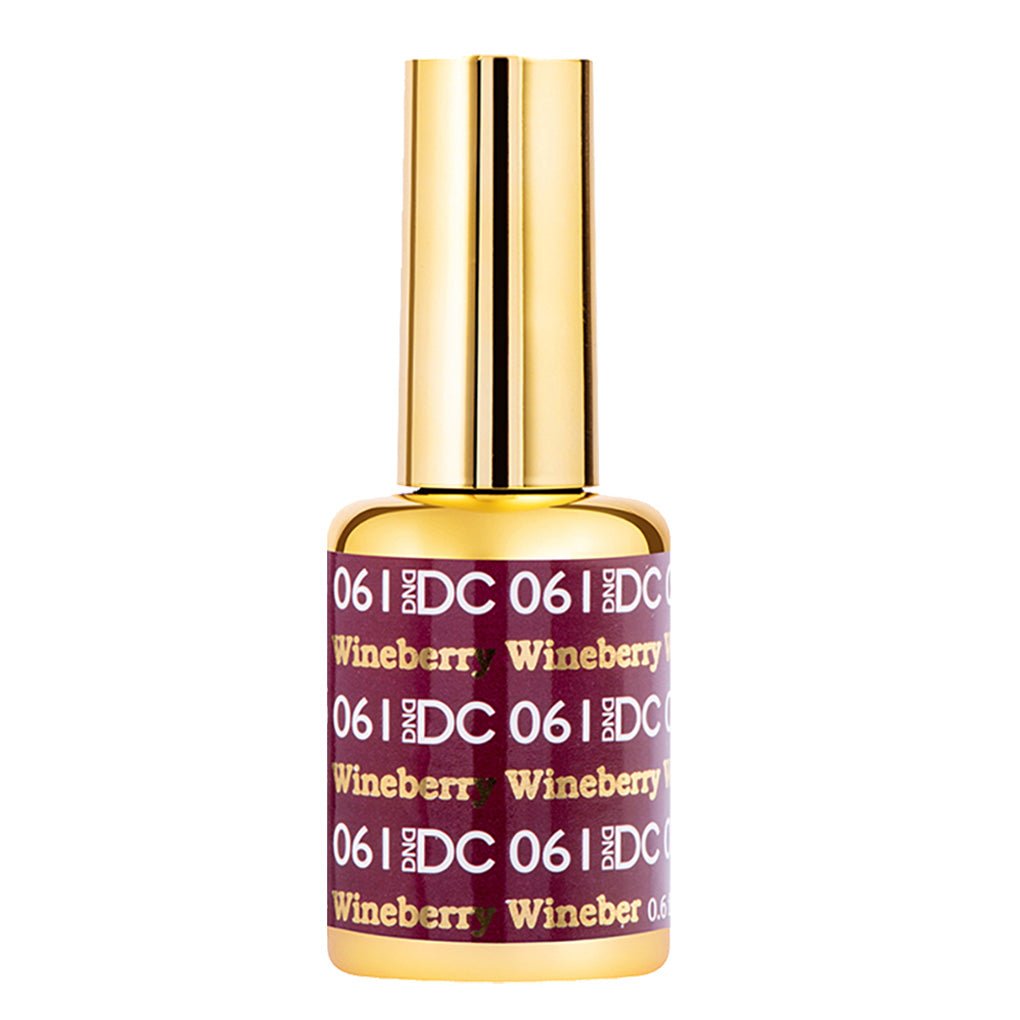 DND DC Gel Polish - 061 Wine Berry - DTK Nail Supply