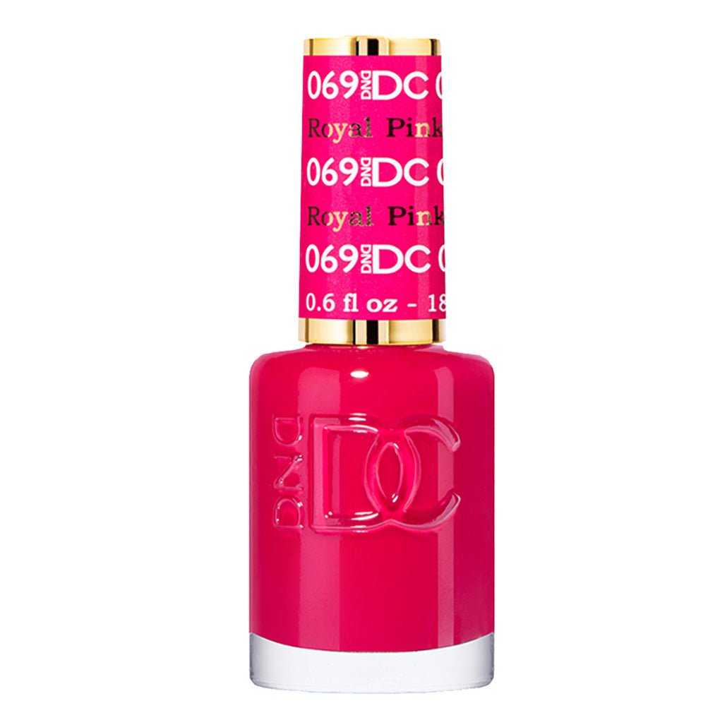 DND DC Gel Polish - 069 Royal Pink - DTK Nail Supply