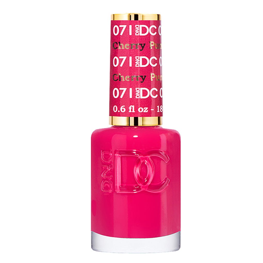 DND DC Gel Polish - 071 Cherry Punch - DTK Nail Supply