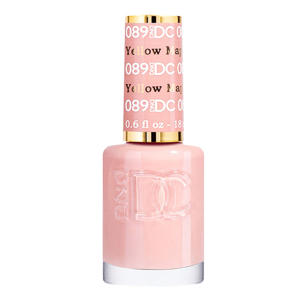 DND DC Gel Polish - 089 Yellow Maple - DTK Nail Supply