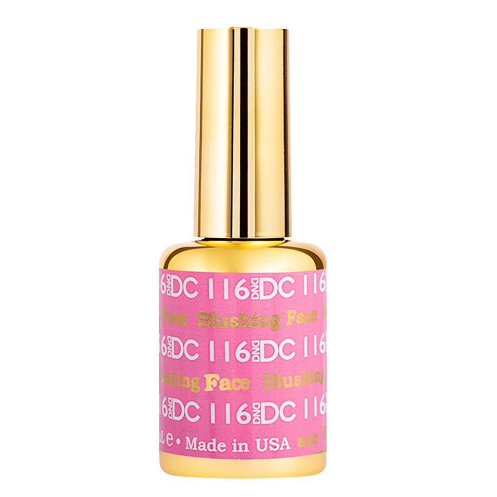 DND DC Gel Polish - 116 Blushing Face - DTK Nail Supply