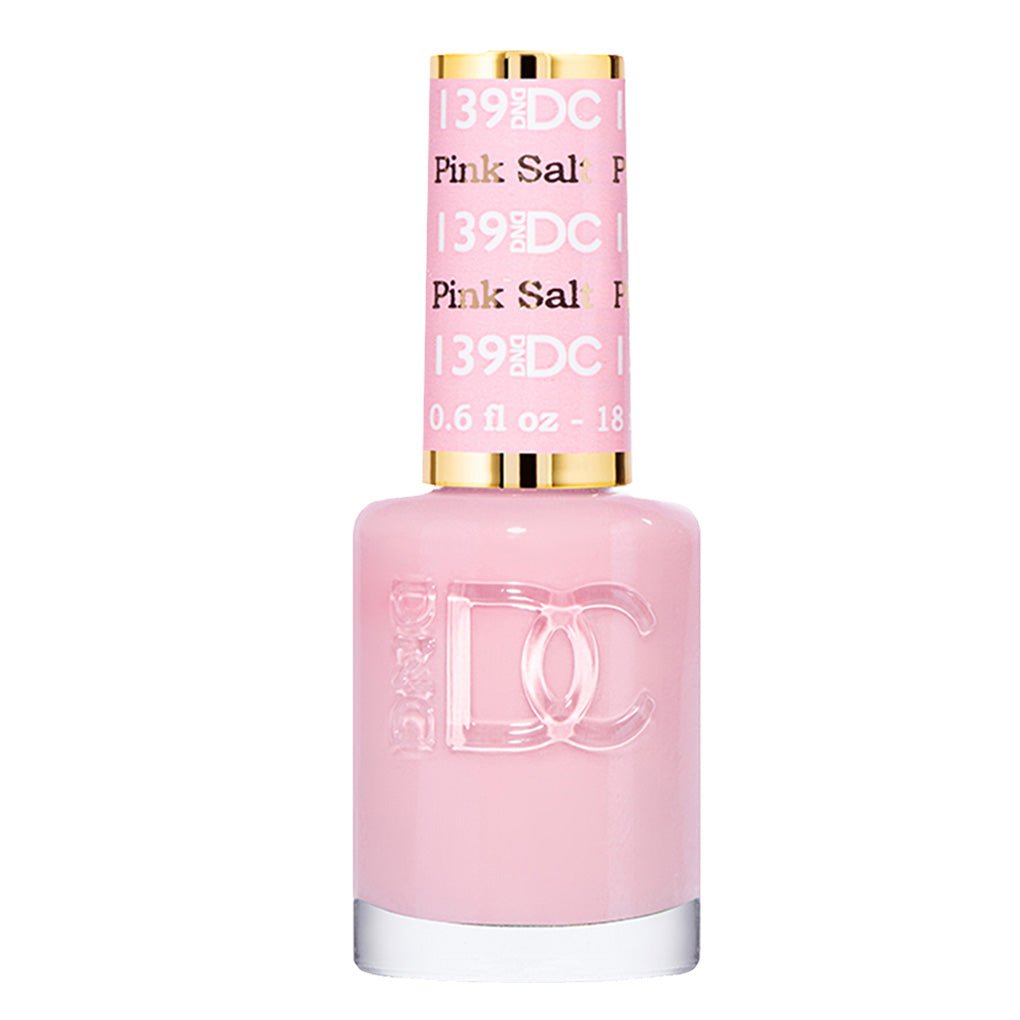DND DC Gel Polish - 139 Pink Salt - DTK Nail Supply