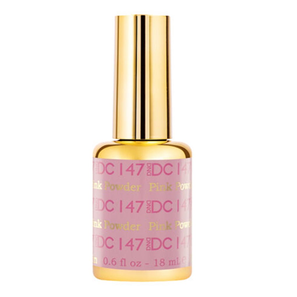 DND DC Gel Polish - 147 Pink Powder - DTK Nail Supply