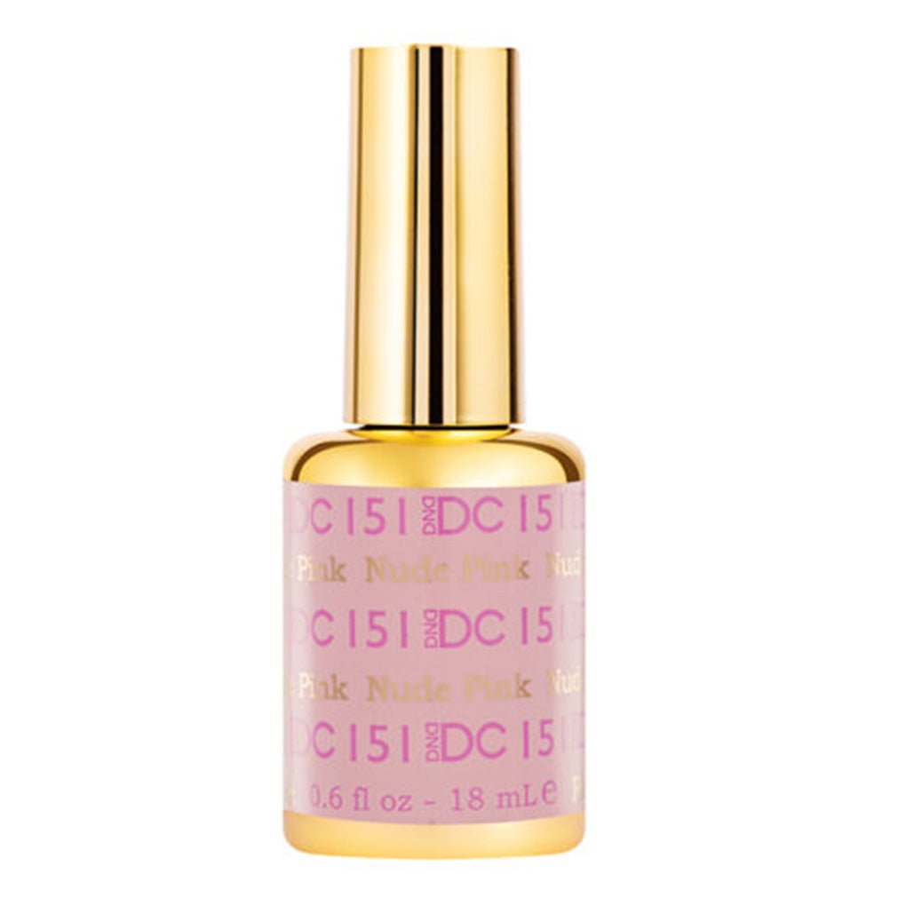DND DC Gel Polish - 151 Nude Pink - DTK Nail Supply