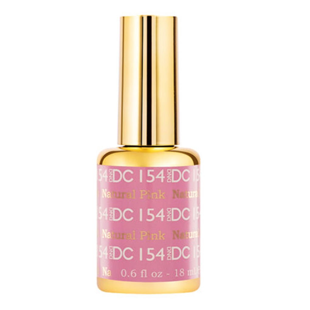 DND DC Gel Polish - 154 Natural Pink - DTK Nail Supply