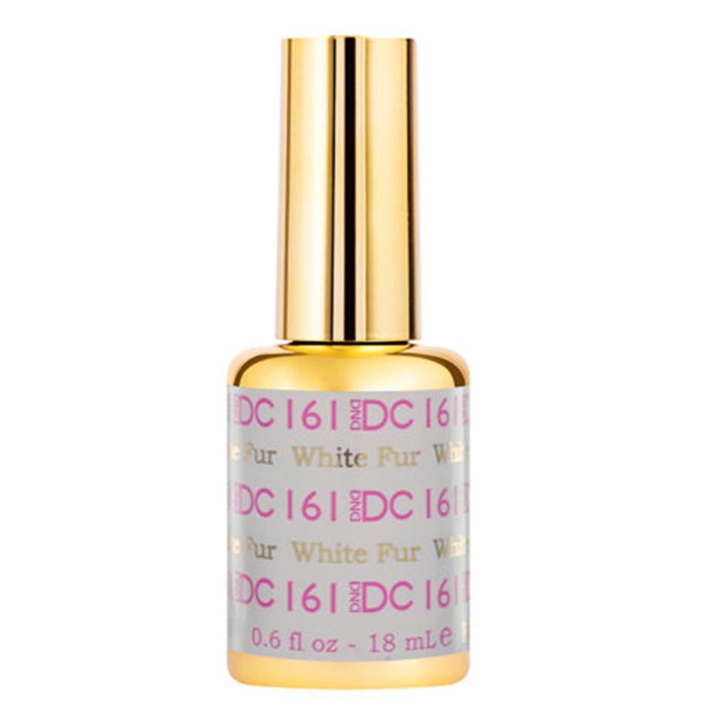 DND DC Gel Polish - 161 White Fur - DTK Nail Supply