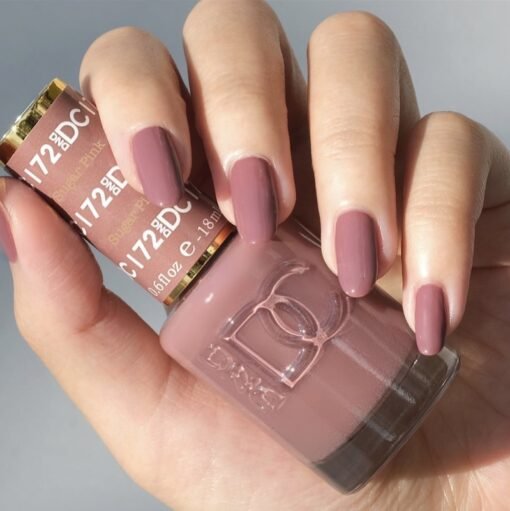 DND DC Gel Polish - 172 Sugar Pink - DTK Nail Supply