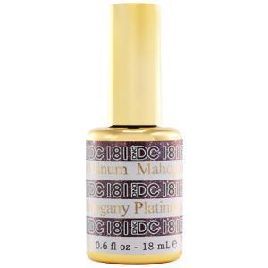 DND DC Gel Polish - 181 Mahogany - DTK Nail Supply