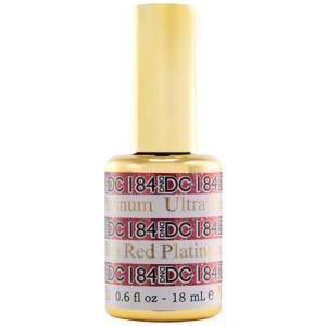 DND DC Gel Polish - 184 Ultra Red - DTK Nail Supply