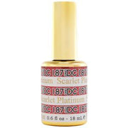 DND DC Gel Polish - 187 Scarlet - DTK Nail Supply