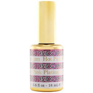 DND DC Gel Polish - 195 Hot Pink - DTK Nail Supply