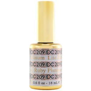 DND DC Gel Polish - 209 Lite Ruby - DTK Nail Supply