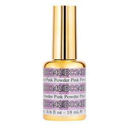 DND DC Gel Polish 242 - Glitter, Purple Colors - Powder Pink - DTK Nail Supply