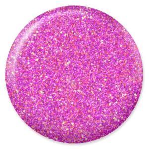 DND DC Gel Polish 242 - Glitter, Purple Colors - Powder Pink - DTK Nail Supply