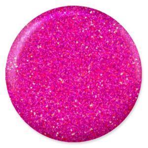 DND DC Gel Polish 244 - Glitter, Purple Colors - Red Violet - DTK Nail Supply