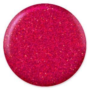 DND DC Gel Polish 246 - Glitter, Red Colors - Coral - DTK Nail Supply