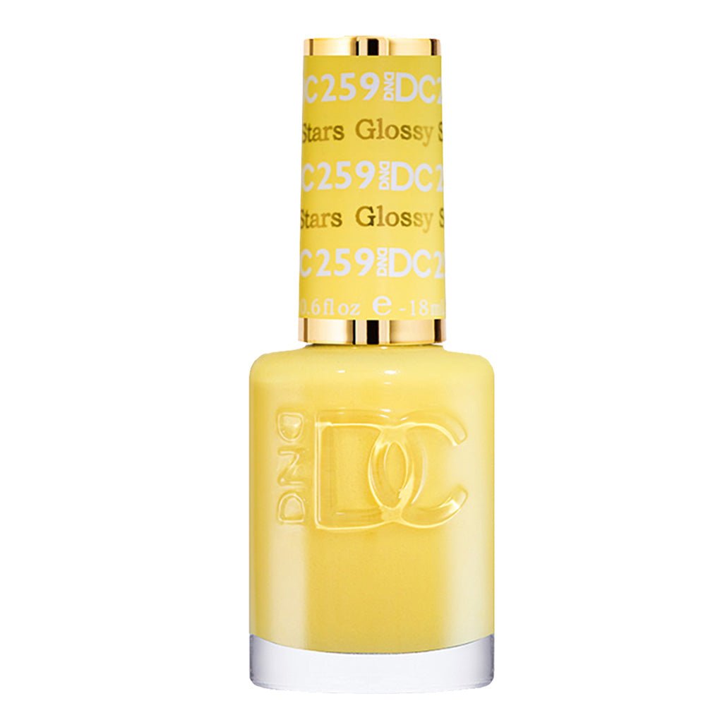 DND DC Gel Polish - 259 Glossy Stars - DTK Nail Supply