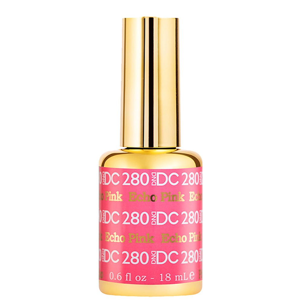 DND DC Gel Polish - 280 Echo Pink - DTK Nail Supply