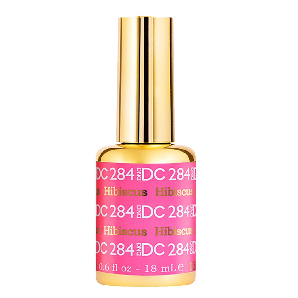 DND DC Gel Polish - 284 Hibiscus - DTK Nail Supply