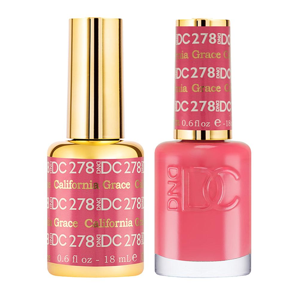 DND DC Holiday Gift Bundle: 4 Gel & Lacquer, 1 Base Top 800 - 900 - 098, 108, 126, 278 - DTK Nail Supply