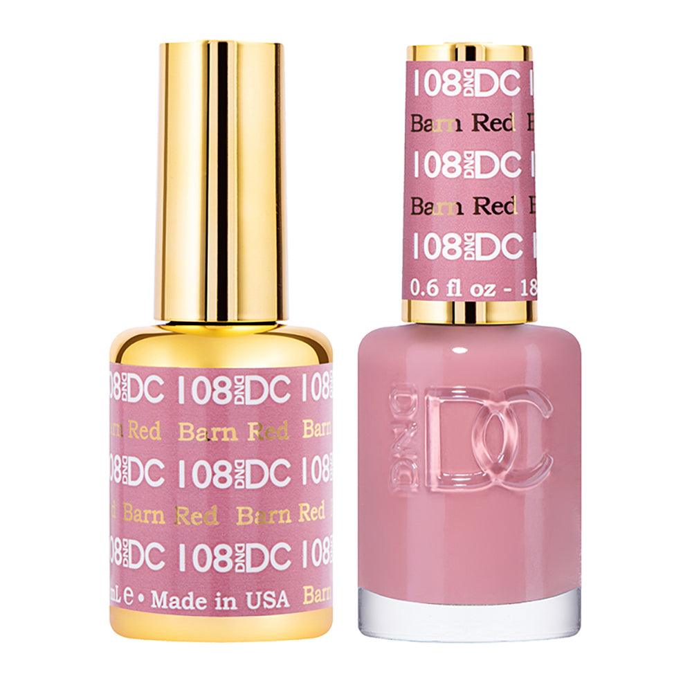 DND DC Holiday Gift Bundle: 4 Gel & Lacquer, 1 Base Top 800 - 900 - 098, 108, 126, 278 - DTK Nail Supply