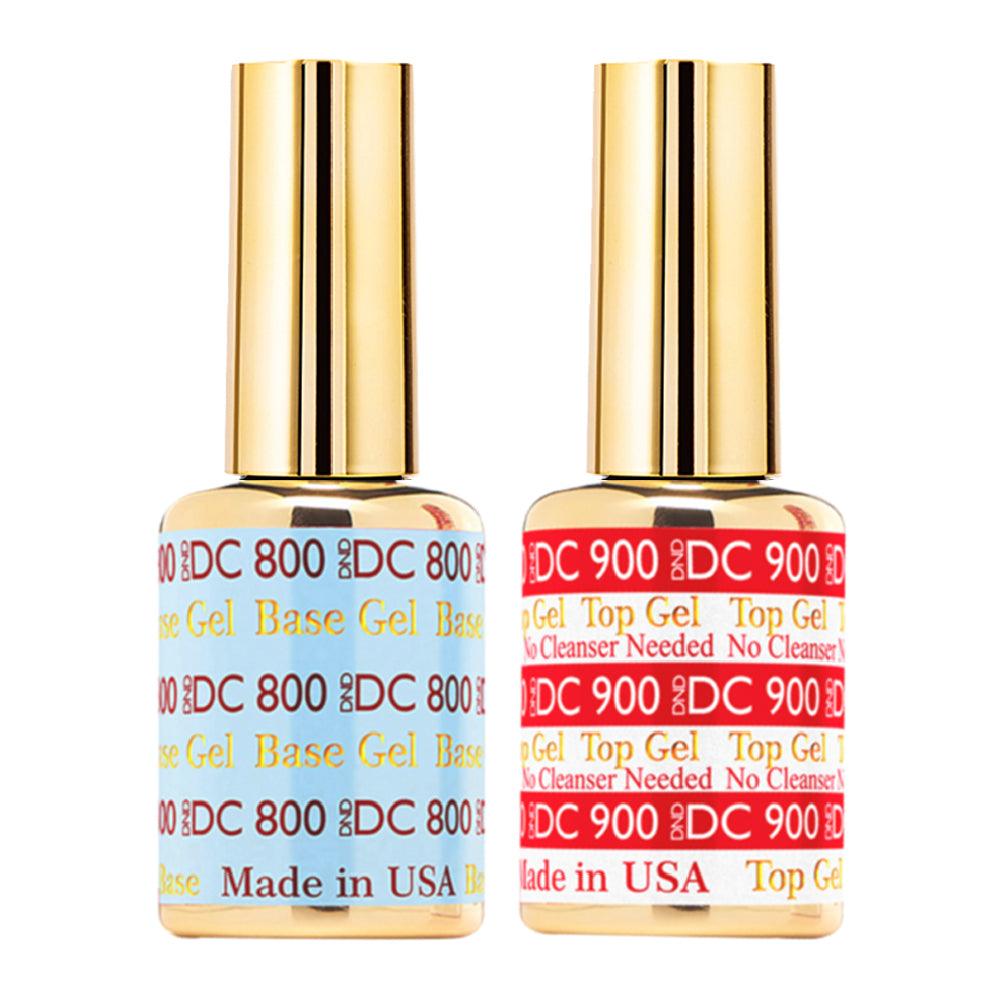 DND DC Holiday Gift Bundle: 7 Gel & Lacquer, 1 Base Top 800 - 900 - 280, 027, 254, 063, 262, 068, 036 - DTK Nail Supply