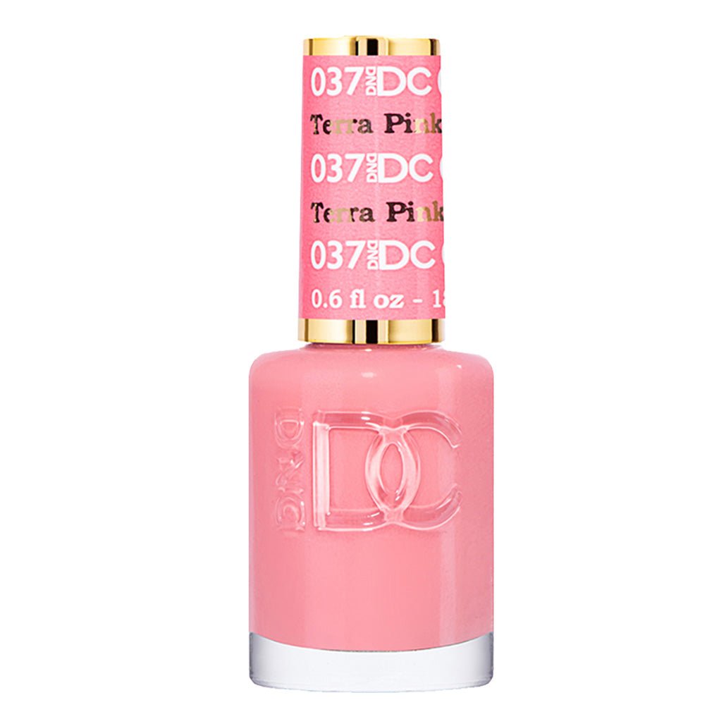 DND DC Nail Lacquer - 037 Terr Pink - DTK Nail Supply
