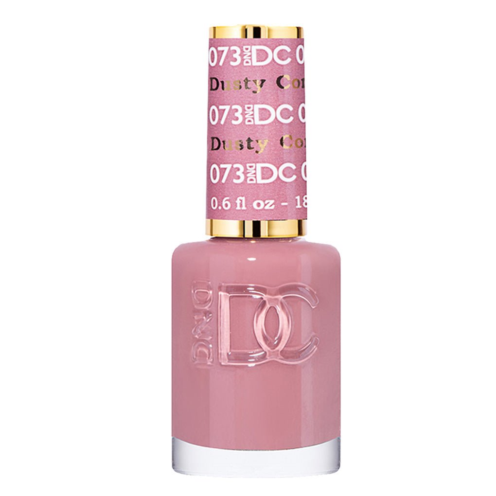 DND DC Nail Lacquer - 073 Dusty Red - DTK Nail Supply