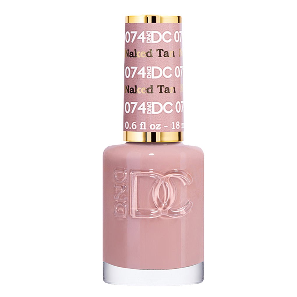 DND DC Nail Lacquer - 074 Naked Tan - DTK Nail Supply