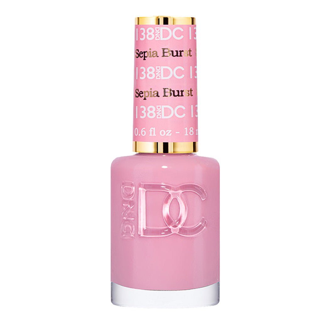 DND DC Nail Lacquer - 138 Sepia Burnt - DTK Nail Supply