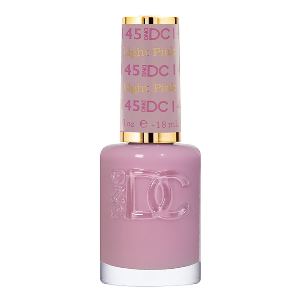 DND DC Nail Lacquer - 145 Light Pink - DTK Nail Supply