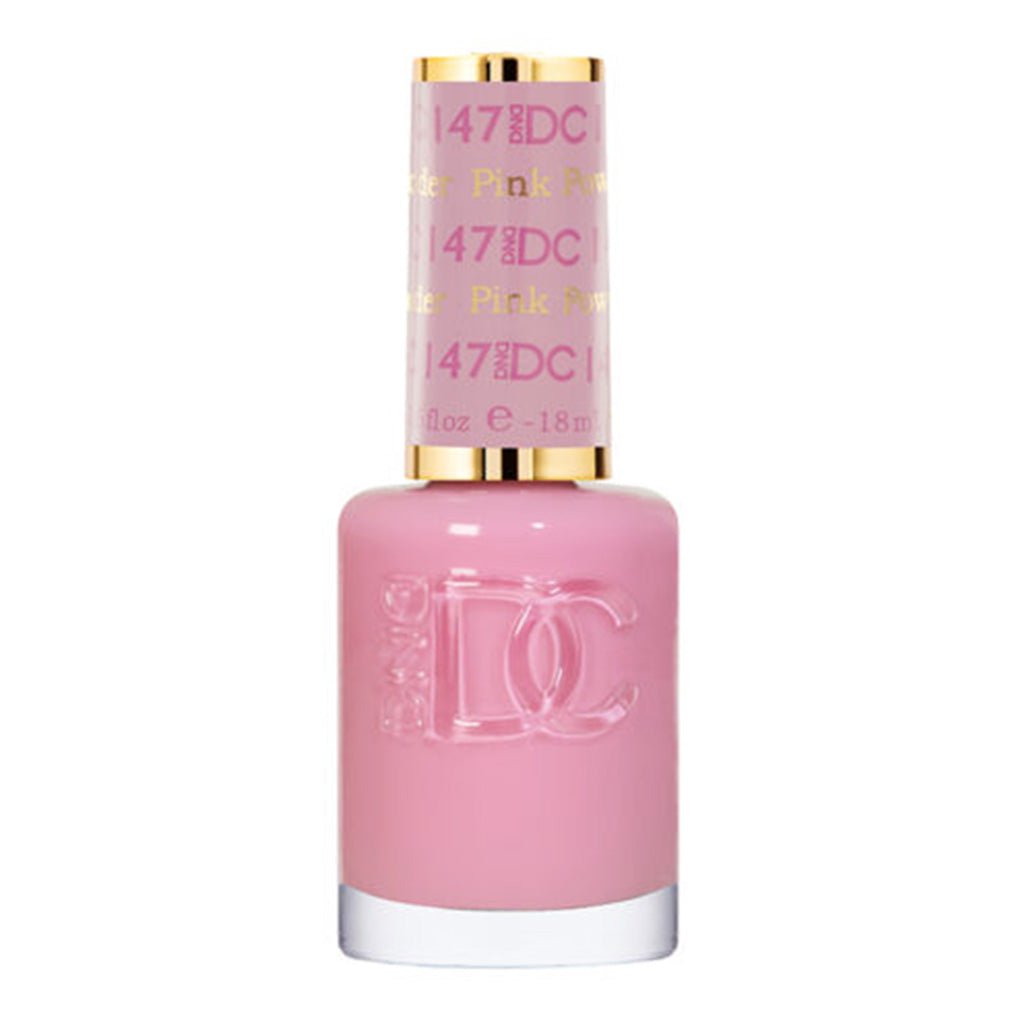 DND DC Nail Lacquer - 147 Pink Powder - DTK Nail Supply