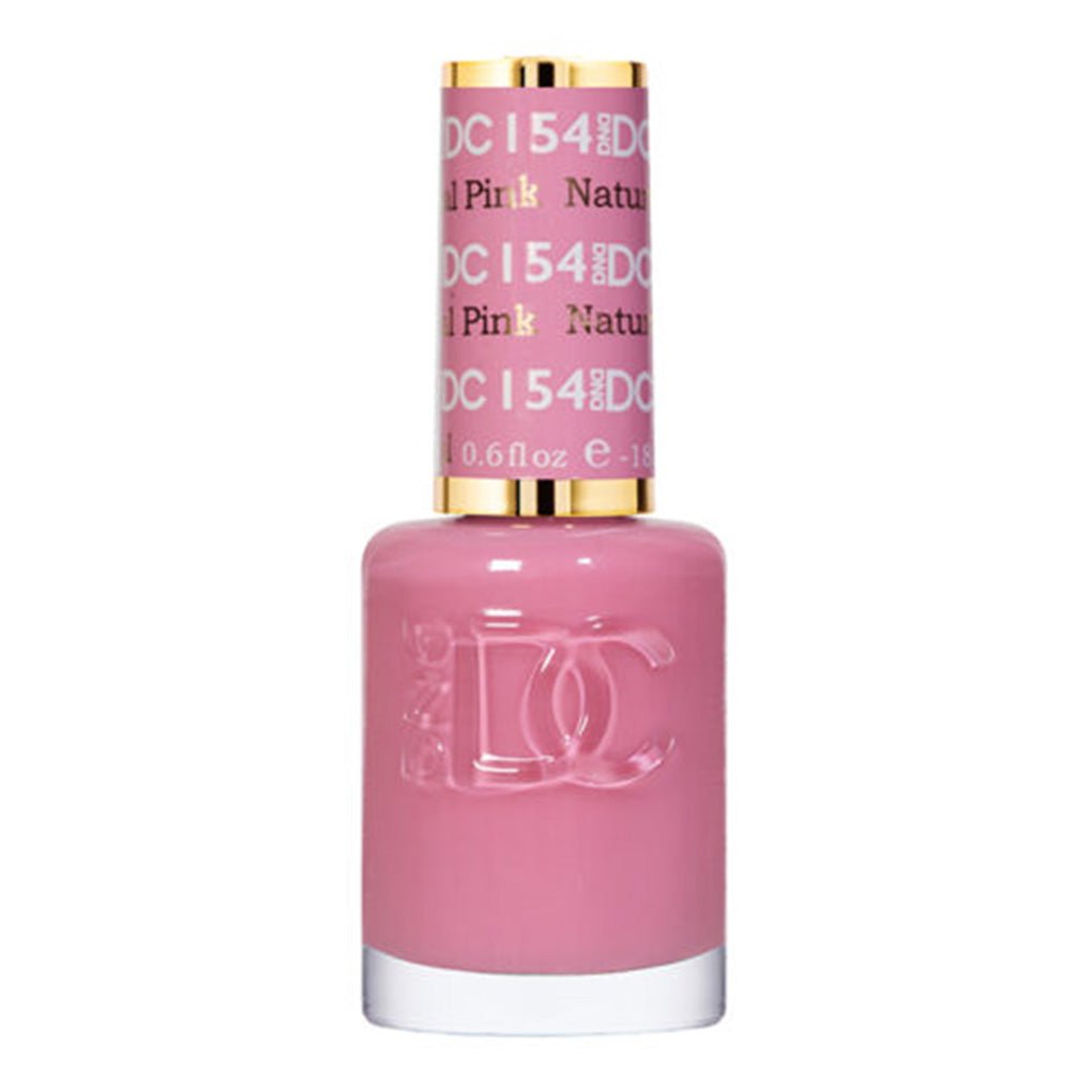 DND DC Nail Lacquer - 154 Natural Pink - DTK Nail Supply