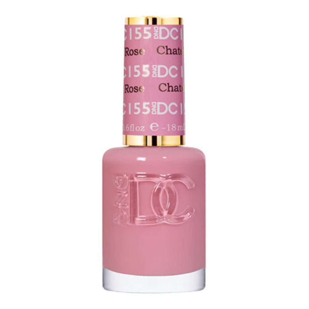 DND DC Nail Lacquer - 155 Chateau Rose - DTK Nail Supply