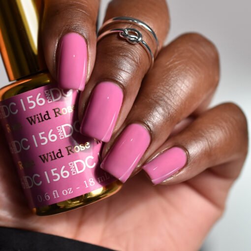 DND DC Nail Lacquer - 156 Wild Rose - DTK Nail Supply