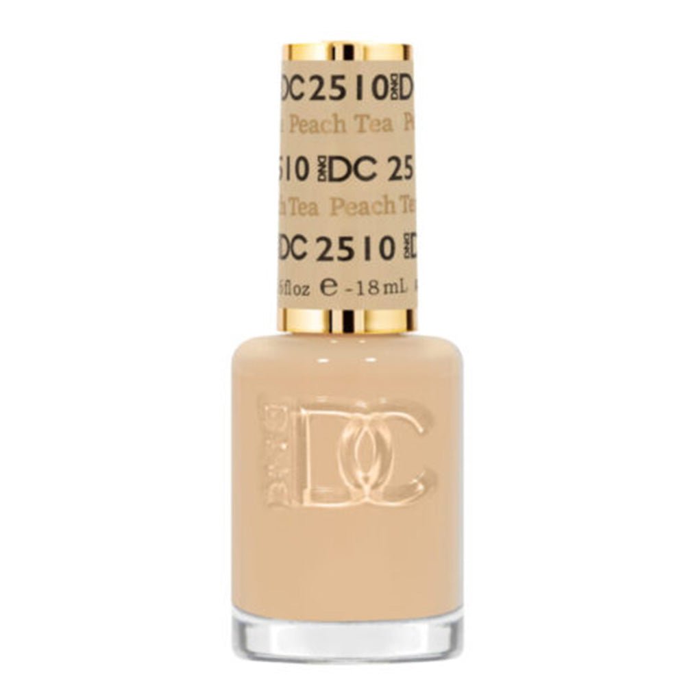 DND DC Nail Lacquer - 2510 Peach Tea - DTK Nail Supply