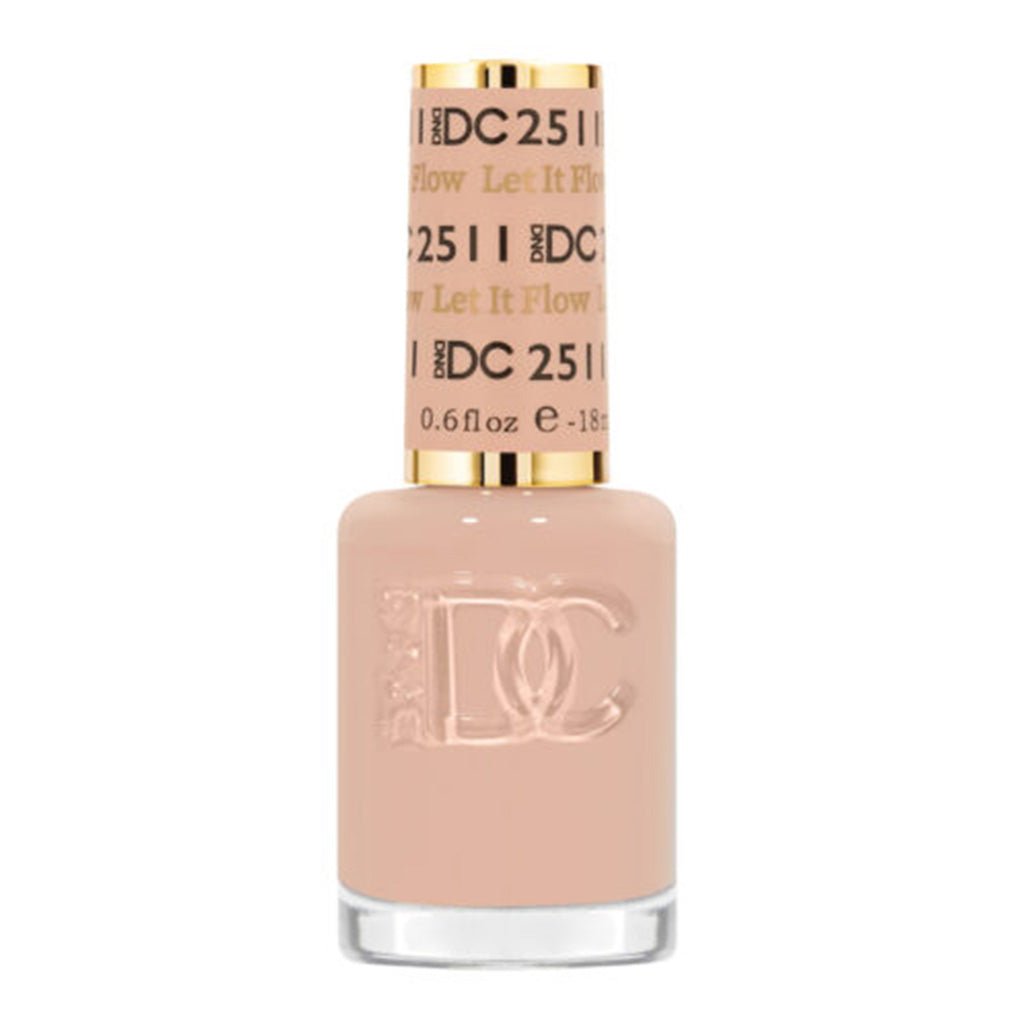 DND DC Nail Lacquer - 2511 Let It Flow - DTK Nail Supply