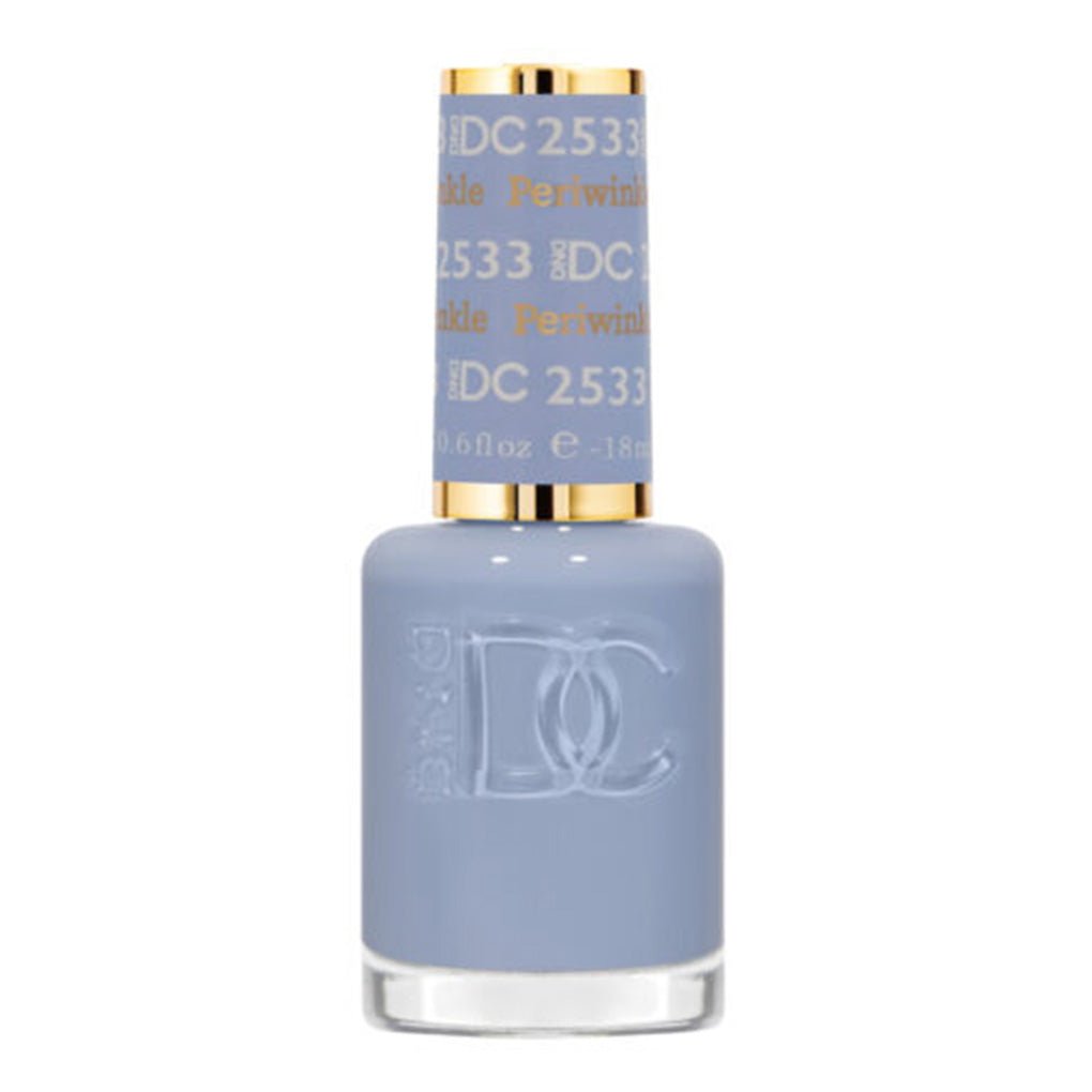 DND DC Nail Lacquer - 2533 Periwinkle - DTK Nail Supply