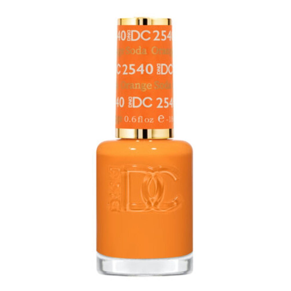 DND DC Nail Lacquer - 2540 Orange Soda - DTK Nail Supply