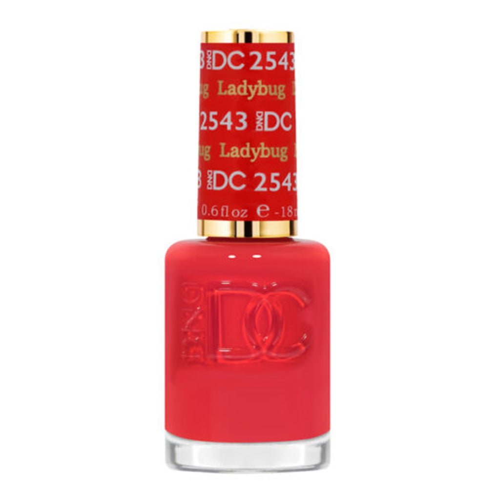 DND DC Nail Lacquer - 2543 Ladybug - DTK Nail Supply