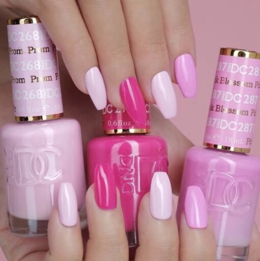 DND DC Nail Lacquer - 287 Pink Blossom - DTK Nail Supply