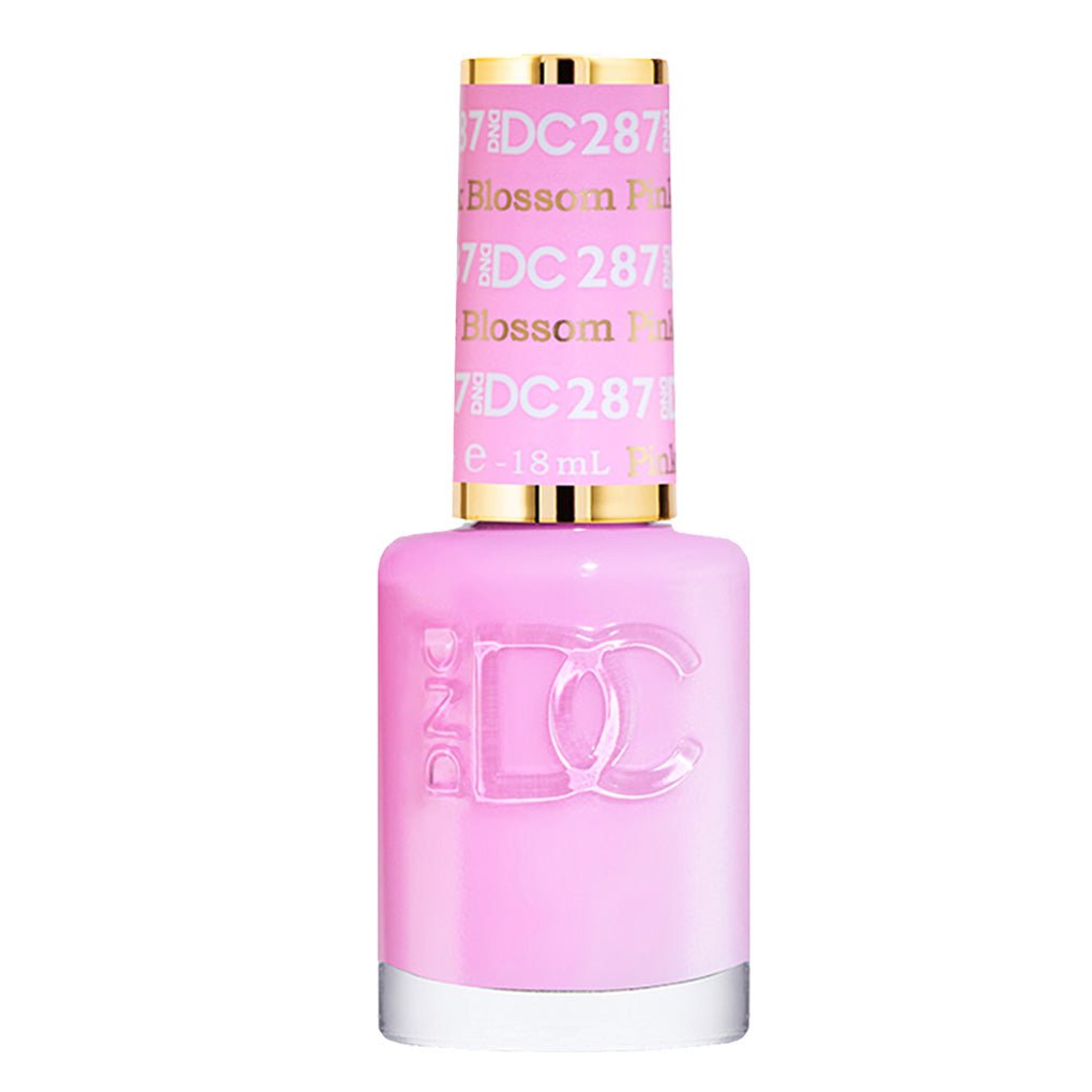 DND DC Nail Lacquer - 287 Pink Blossom - DTK Nail Supply
