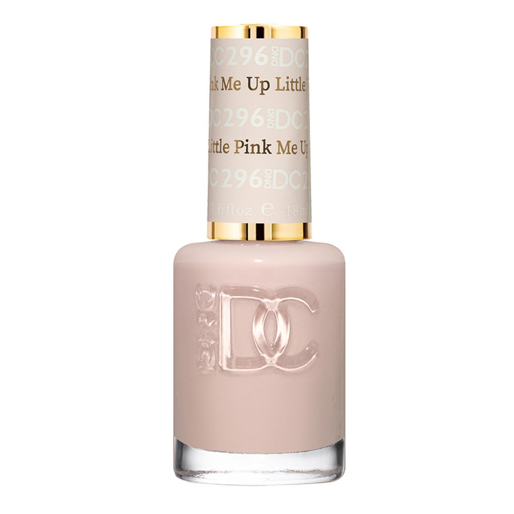 DND DC Nail Lacquer - 296 Little Pink Me Up - DTK Nail Supply