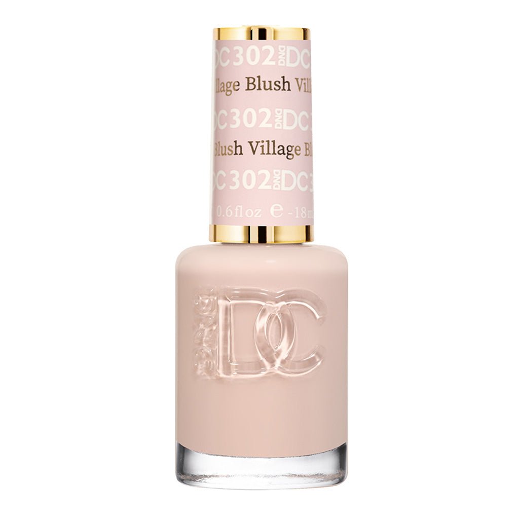 DND DC Nail Lacquer - 302 Blush Village - DTK Nail Supply