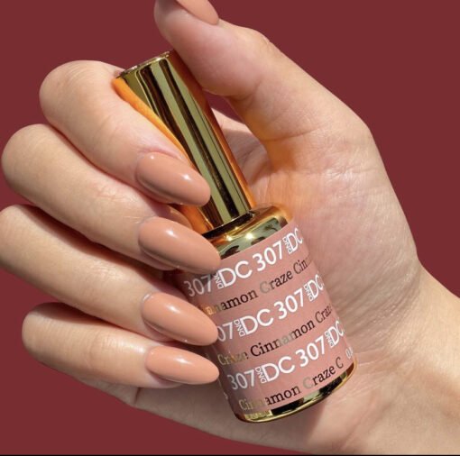 DND DC Nail Lacquer - 307 Cinnamon Craze - DTK Nail Supply